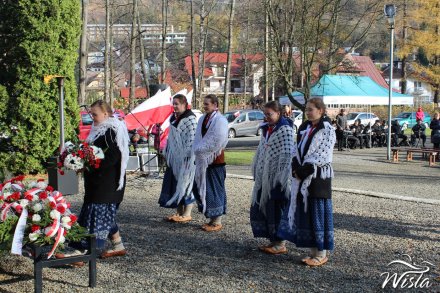 Delegacja zespołu "Wisła"